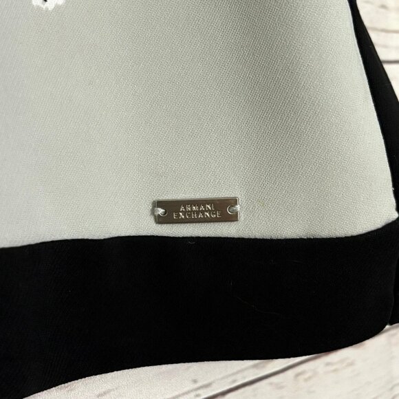 Armani Exchange Grey Floral Top Medium‎ - Picture 3 of 8